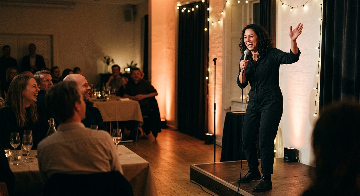 Talha Ijaz: book stand-up komiker til fest eller firmaevent